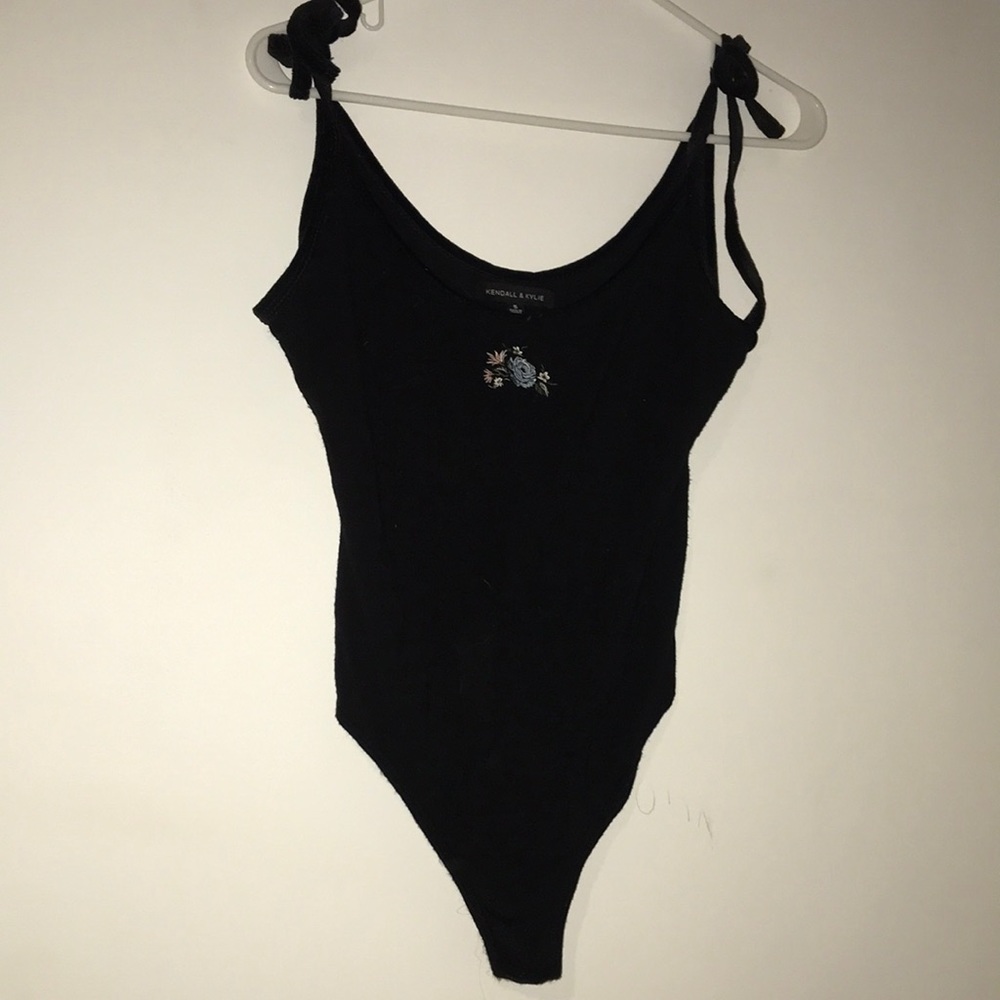 Black Kendall and Kylie body suit